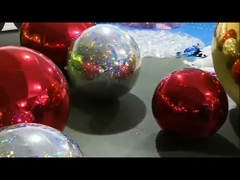 বিজ্ঞাপনের জন্য লোগো প্রিন্ট সহ ১.২মি ১.৮মি ইনফ্ল্যাটেবল মিরর বেলুন